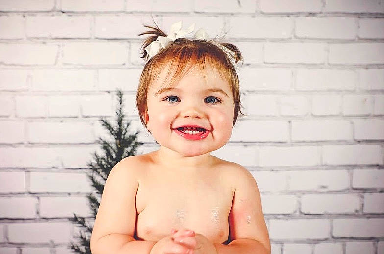 Paisley Mae joined the competition — help win amazing prizes! baby, beauty, cheek, child, chin, eye, face, facial_expression, forehead, hair, hairstyle, head, joy, lip, nose, organ, person, photograph, skin, smile
