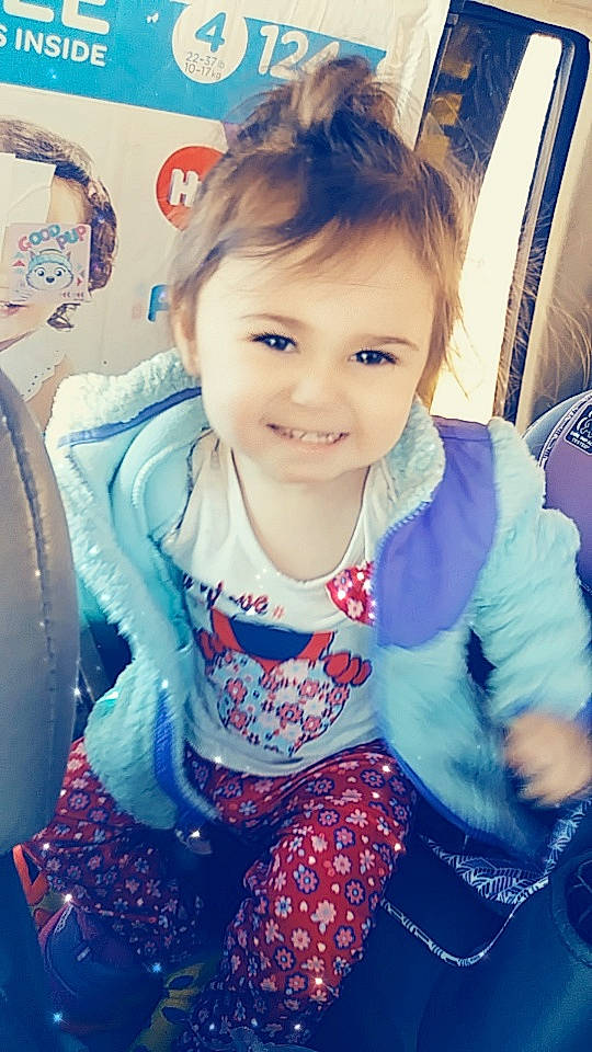 Addilynn is registered to the contest to win money with this photo: baby, beauty, cheek, child, cool, eye, face, facial_expression, forehead, fun, hair, hairstyle, happy, head, joy, lip, nose, person, selfie, skin