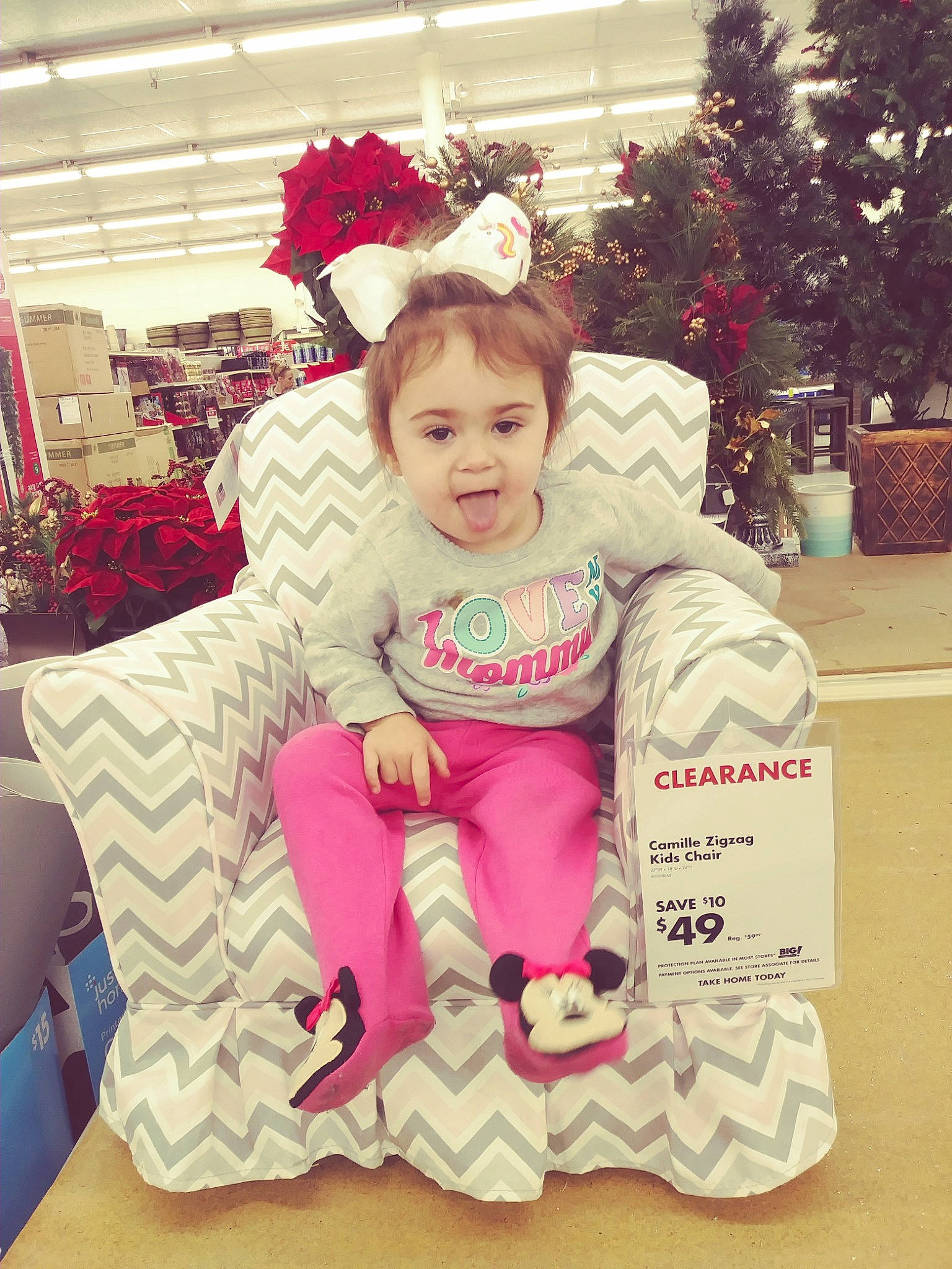 Addilynn joined the competition — help win amazing prizes! baby, baby_toddler_clothing, child, costume, daughter, ear, hair_accessory, happy, head, headgear, outerwear, person, pink, sitting, skin, sleeve, smile, textile, toddler