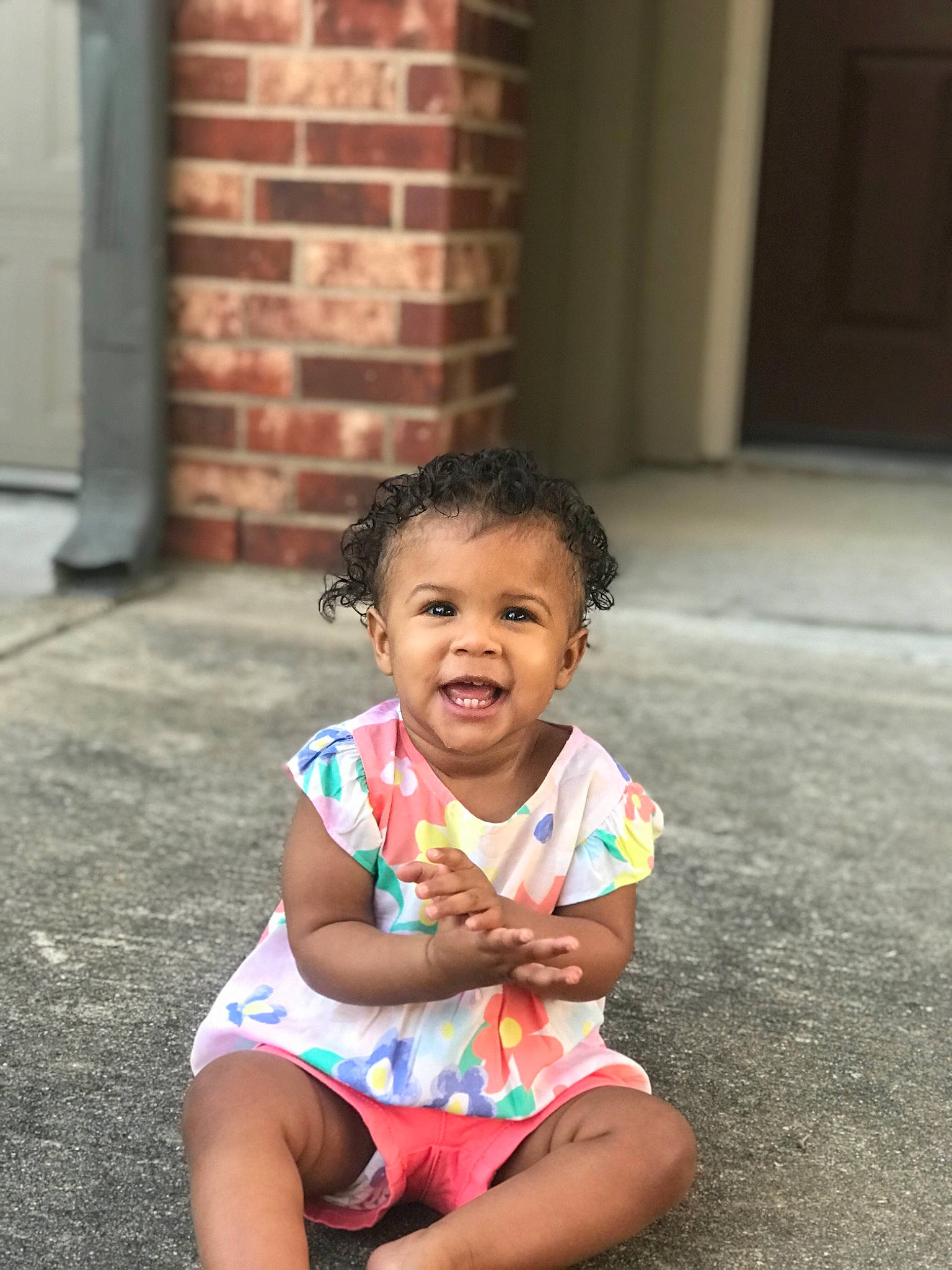 Kobi is registered to the contest to win money with this photo: adaptation, baby, child, face, facial_expression, fun, happy, head, people, person, play, sitting, skin, smile, summer, toddler, vacation