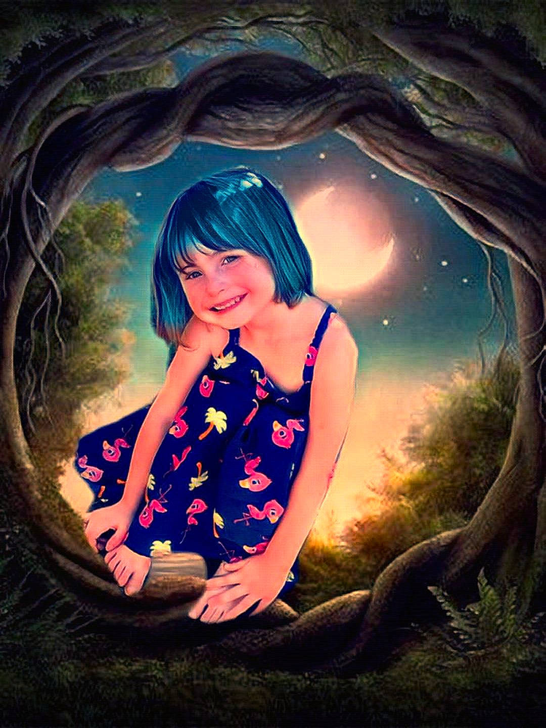 Ayiana Smith joined the competition — help win amazing prizes! art, beauty, black_hair, cg_artwork, daydream, fawn, fictional_character, flash_photography, illustration, joy, long_hair, mythology, painting, person, photography, portrait, space, tree