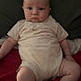 Soulstyn joined the competition — help win amazing prizes! baby, infant, onesie, nike_logo, blanket, pillow, lying_down, chubby, skin, face, legs, arms, indoor, soft_lighting, expressionless, cute, child, person, toddler, clothing