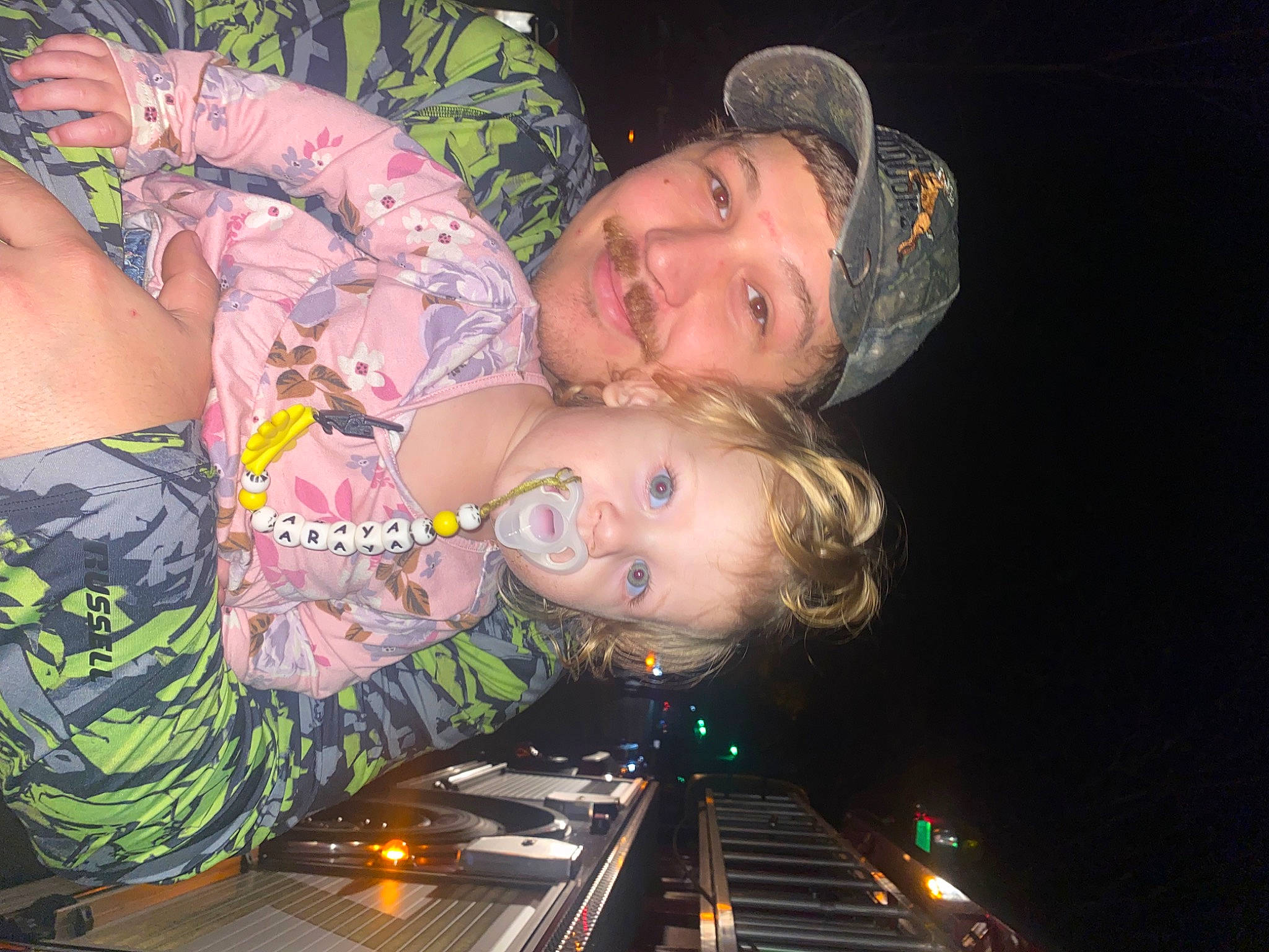 Araya joined the competition — help win amazing prizes! abdomen, chest, child, cool, entertainment, event, eye, fashion_accessory, flash_photography, fun, hat, headwear, joy, leisure, midnight, night, party, pattern, person, smile