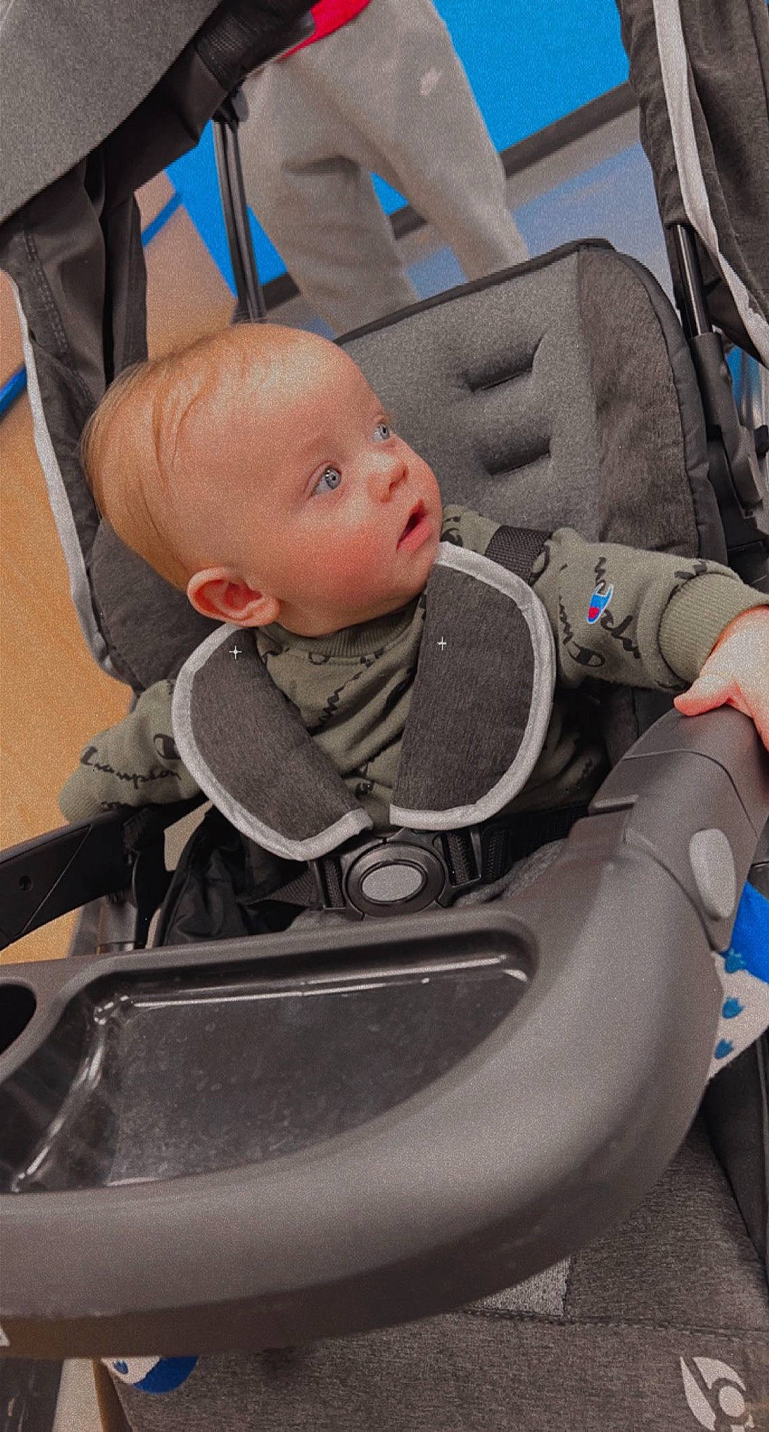 Preston joined the competition — help win amazing prizes! auto_part, automotive_design, baby, baby_carriage, baby_in_car_seat, baby_products, baby_safety, baby_toddler_clothing, blue, car_seat, car_seat_cover, chair, child, comfort, lap, motor_vehicle, person, seat_belt, service, sitting