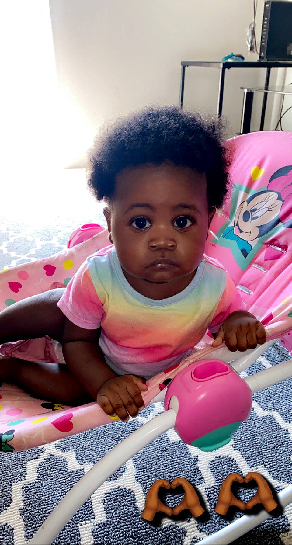 Arionna joined the competition — help win amazing prizes! baby, baby_playing_with_toys, baby_toddler_clothing, balloon, beauty, cheek, child, eyelash, fun, happy, human, leisure, lip, magenta, mouth, nose, person, pink, skin, snapshot