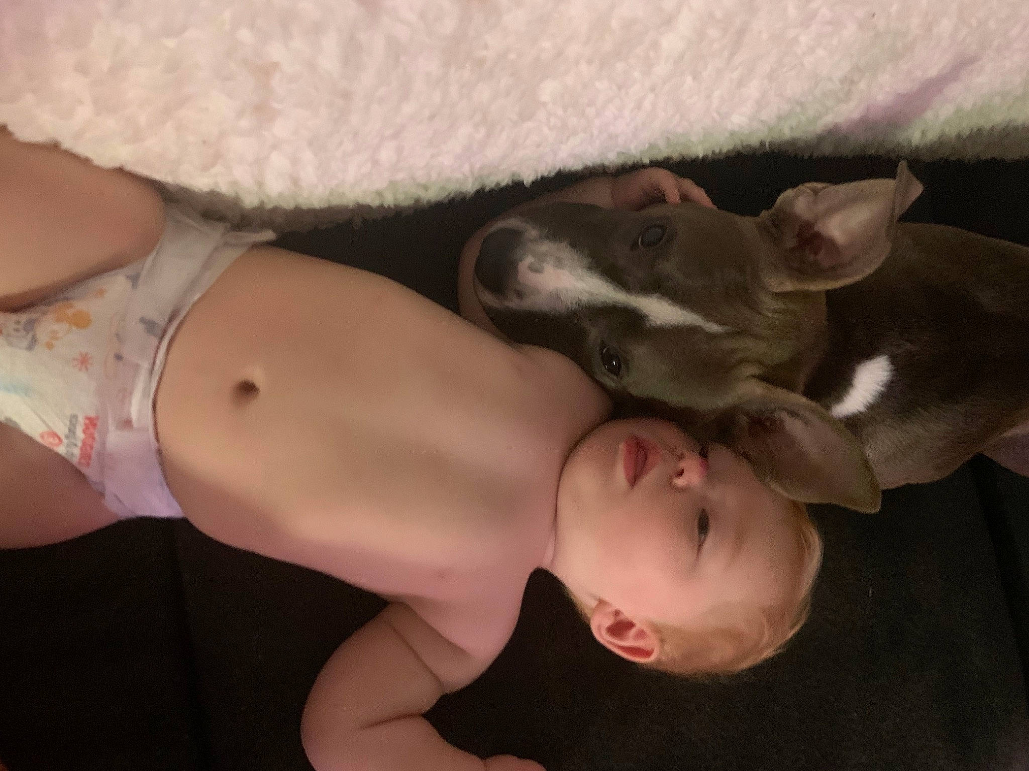 Cyrus is registered to the contest to win money with this photo: abdomen, arm, barechested, chest, comfort, elbow, foot, gesture, head, human_leg, knee, leg, nail, neck, organ, person, skin, thigh, toddler, trunk