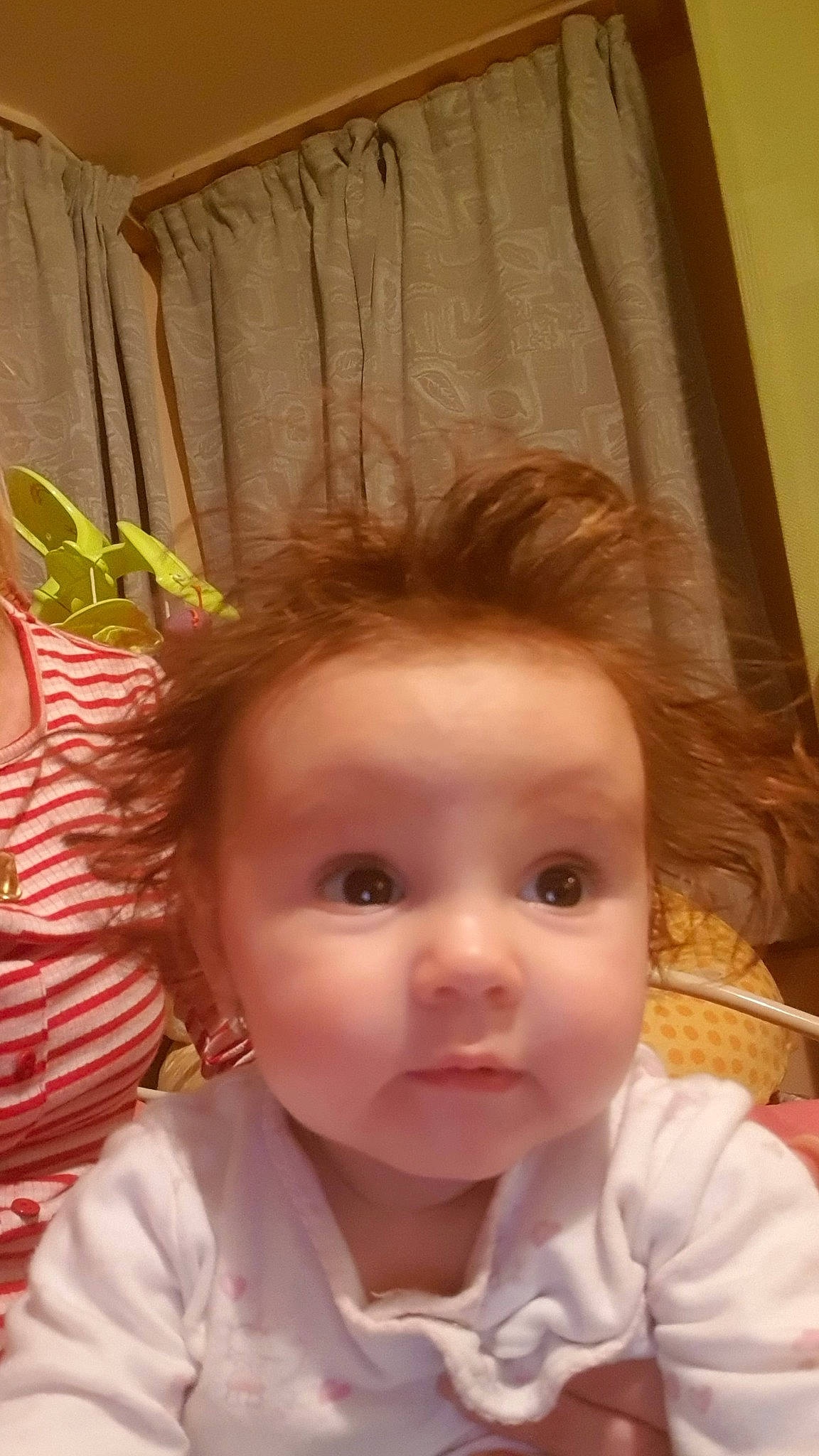 Celine joined the competition — help win amazing prizes! baby, brown_hair, cheek, child, ear, eye, face, hair, head, iris, lip, mouth, nose, person, skin, smile, toddler