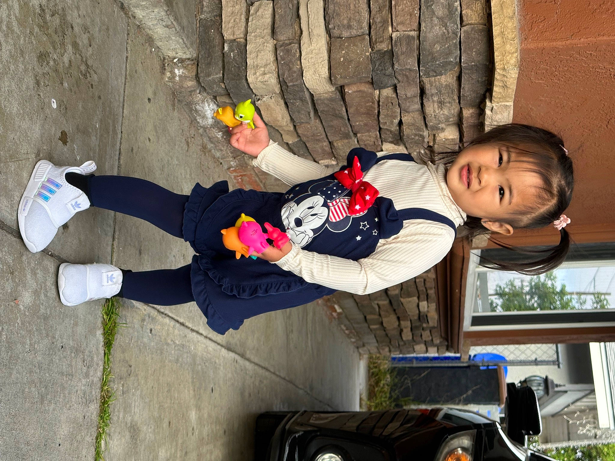 Nichole Love is registered to the contest to win money with this photo: child, fun, happy, leisure, person, photograph, plant, sitting, thigh, toddler, travel, tree, walking_shoe