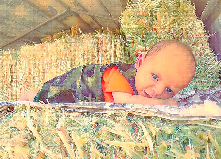 Blaze is registered to the contest to win money with this photo: baby, baby_toddler_clothing, bedtime, child, comfort, fur, grass, linens, nap, pattern, people_in_nature, person, portrait_photography, room, sitting, sleep, textile, toddler, wood, wool