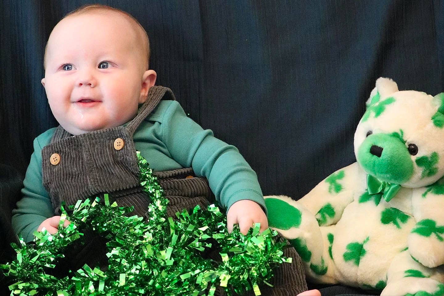 Wyatt is registered to the contest to win money with this photo: baby_toddler_clothing, child, eye, facial_expression, fun, grass, green, happy, head, mouth, nose, organ, organism, people_in_nature, person, photograph, plant, skin, smile, toddler