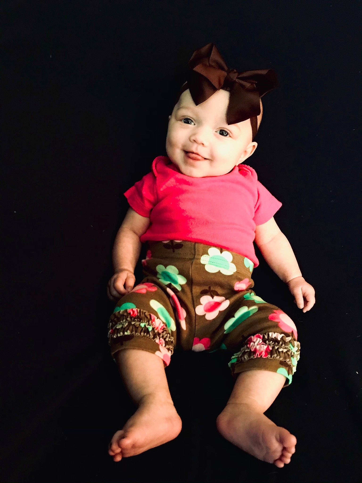 Carmen joined the competition — help win amazing prizes! baby, baby_toddler_clothing, cheek, child, child_model, flash_photography, fun, green, joint, joy, leg, pattern, person, photo_shoot, photography, pink, play, sitting, skin, smile