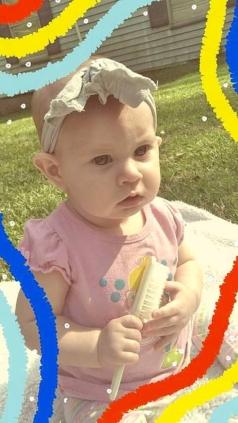 Paisley joined the competition — help win amazing prizes! baby, child, fun, headgear, leisure, person, play, product, skin, smile, summer, sun_hat, toddler, yellow