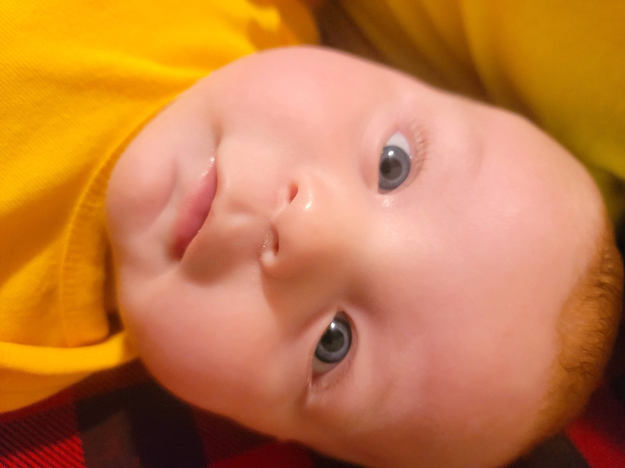 Leland joined the competition — help win amazing prizes! baby, baby_toddler_clothing, beauty, cheek, child, chin, close_up, ear, eyebrow, eyelash, happy, iris, lip, no_expression, nose, organ, person, skin, smile, toddler