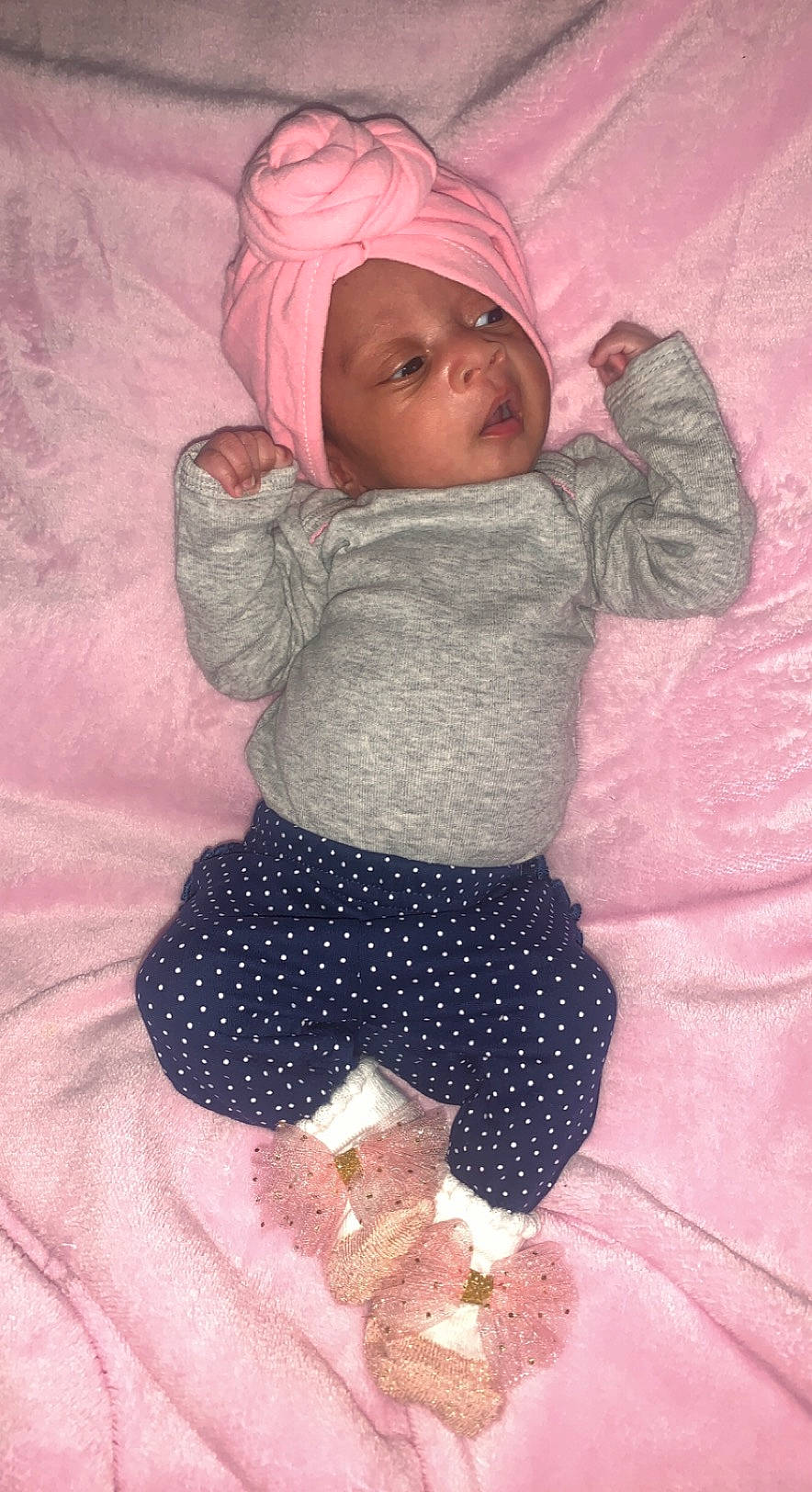 Jhatye is registered to the contest to win money with this photo: baby, baby_toddler_clothing, cap, cheek, child, comfort, cool, eye, face, facial_expression, fun, head, headwear, human_body, knee, leg, magenta, person, pink, sleeve