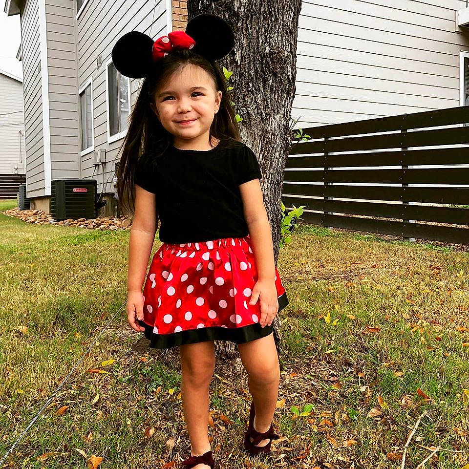 Nyla joined the competition — help win amazing prizes! child, child_model, clothing, day_dress, design, dress, fashion, footwear, joy, pattern, person, plaid, polka_dot, shoe, street_fashion, style, toddler, vintage_clothing, waist