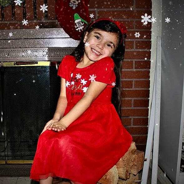 Nyla joined the competition — help win amazing prizes! abdomen, clothing, cocktail_dress, dress, fashion_design, formal_wear, joy, leg, long_hair, person, photography, red, sitting, smile, textile, trunk