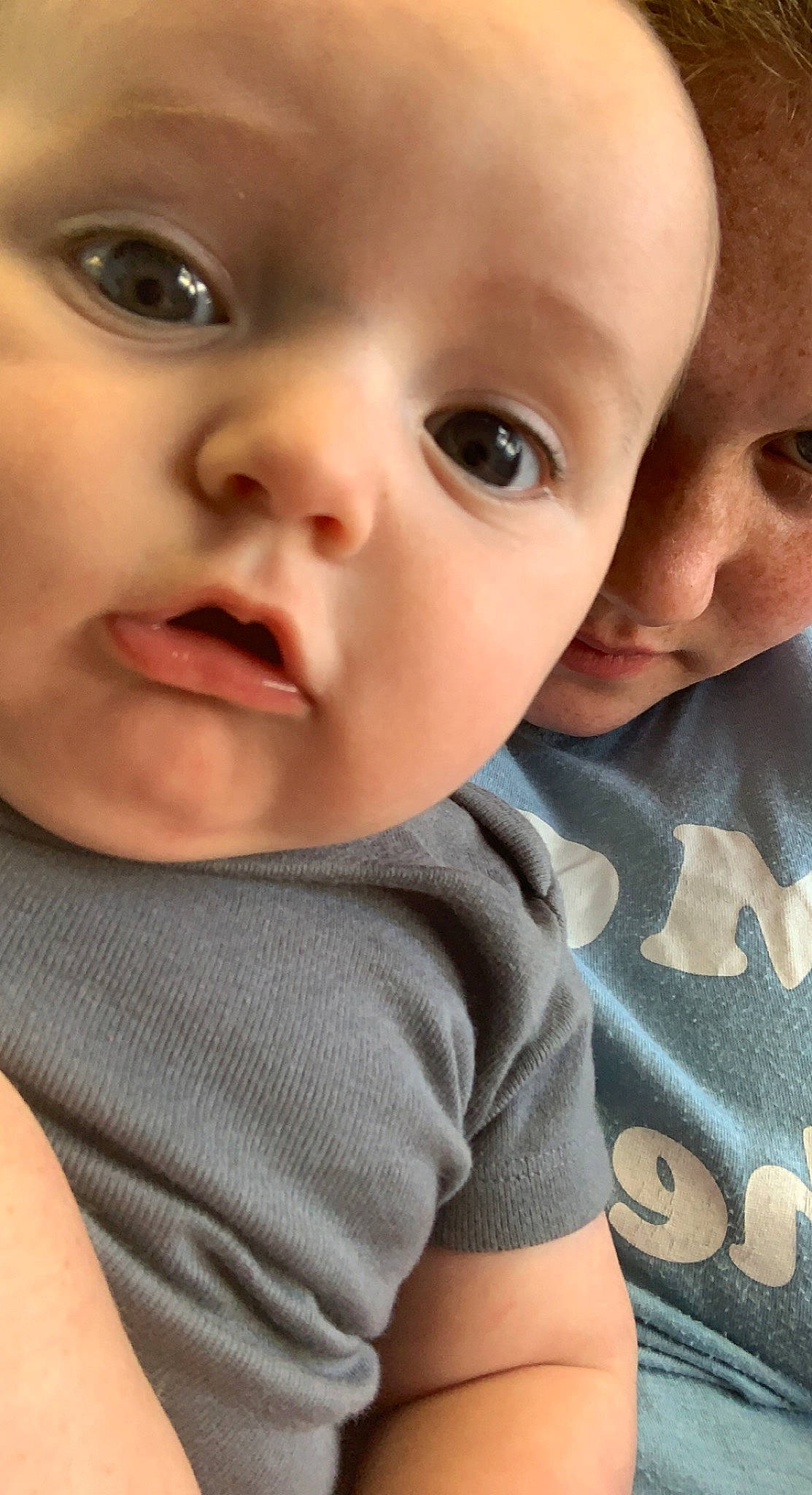 Colt is registered to the contest to win money with this photo: baby, baby_toddler_clothing, cheek, chin, eye, eyebrow, eyelash, finger, forehead, gesture, hairstyle, iris, lip, mammal, mouth, neck, nose, person, product, skin