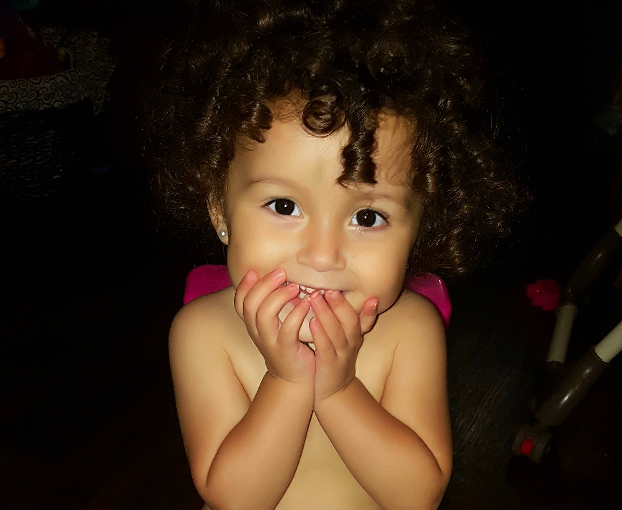 Eulalia joined the competition — help win amazing prizes! arm, baby, cheek, ear, eyebrow, eyelash, face, facial_expression, finger, flash_photography, gesture, hand, happy, iris, lip, mouth, nose, person, skin, smile