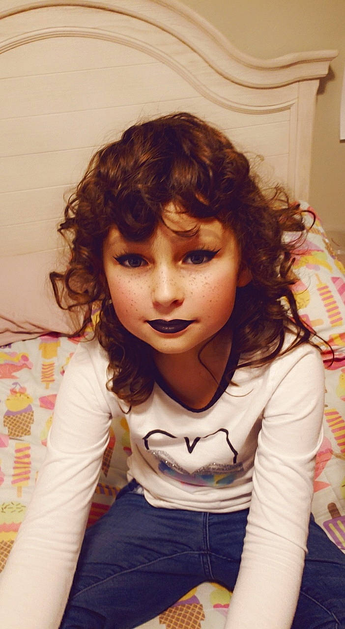 Jada joined the competition — help win amazing prizes! baby_toddler_clothing, bangs, cheek, chin, clothing, eyebrow, eyelash, forehead, gesture, hair, hairstyle, happy, head, iris, lip, mouth, neck, nose, person, skin