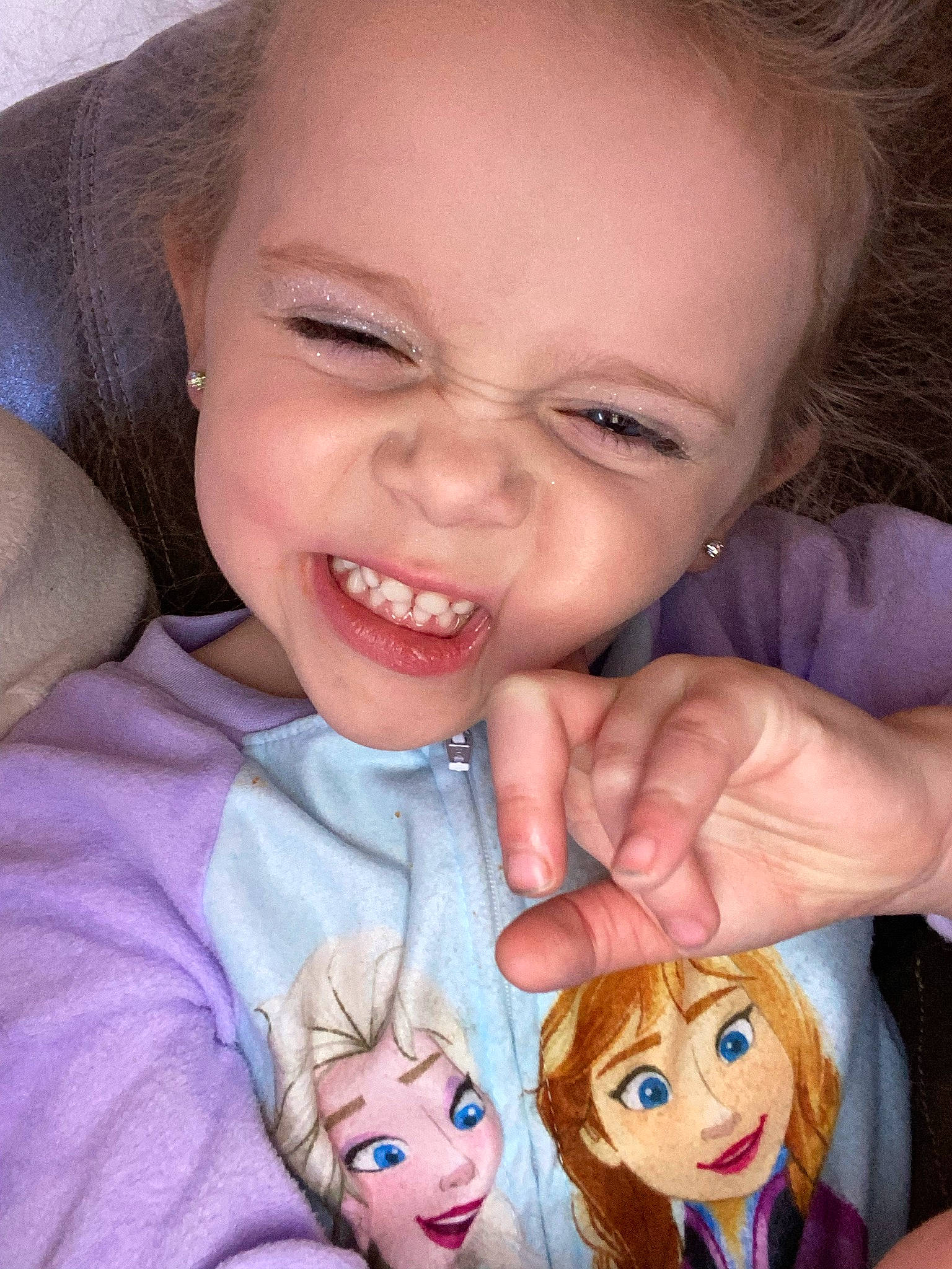 Kylee joined the competition — help win amazing prizes! cheek, ear, eye, eyebrow, eyelash, facial_expression, gesture, hair, happy, head, iris, lip, mouth, nose, organ, person, photograph, product, skin, smile