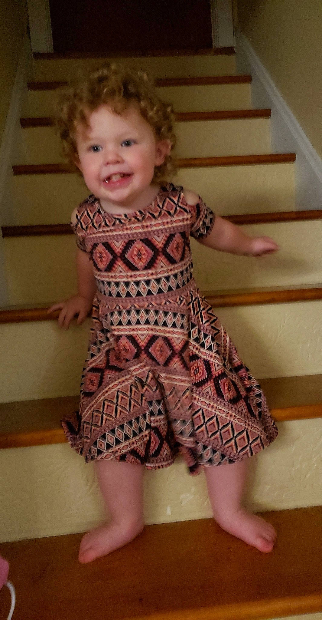 Jayde joined the competition — help win amazing prizes! baby_toddler_clothing, child, clothing, design, dress, joy, pattern, person, pink, sleeve, toddler