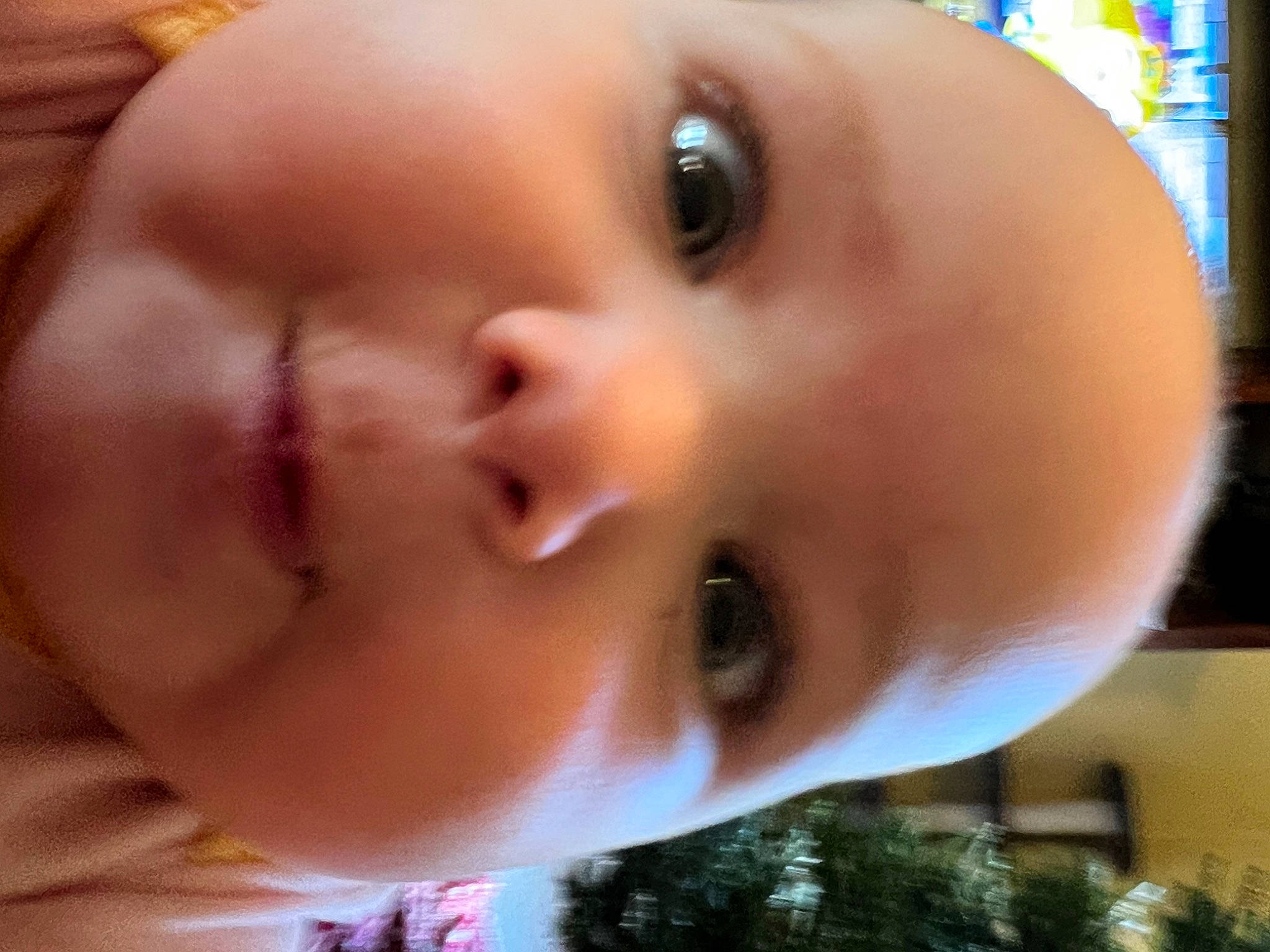 Kiara is registered to the contest to win money with this photo: baby, baby_toddler_clothing, cheek, chin, close_up, ear, event, eyebrow, eyelash, forehead, fun, happy, iris, lip, mouth, neck, nose, person, skin, smile