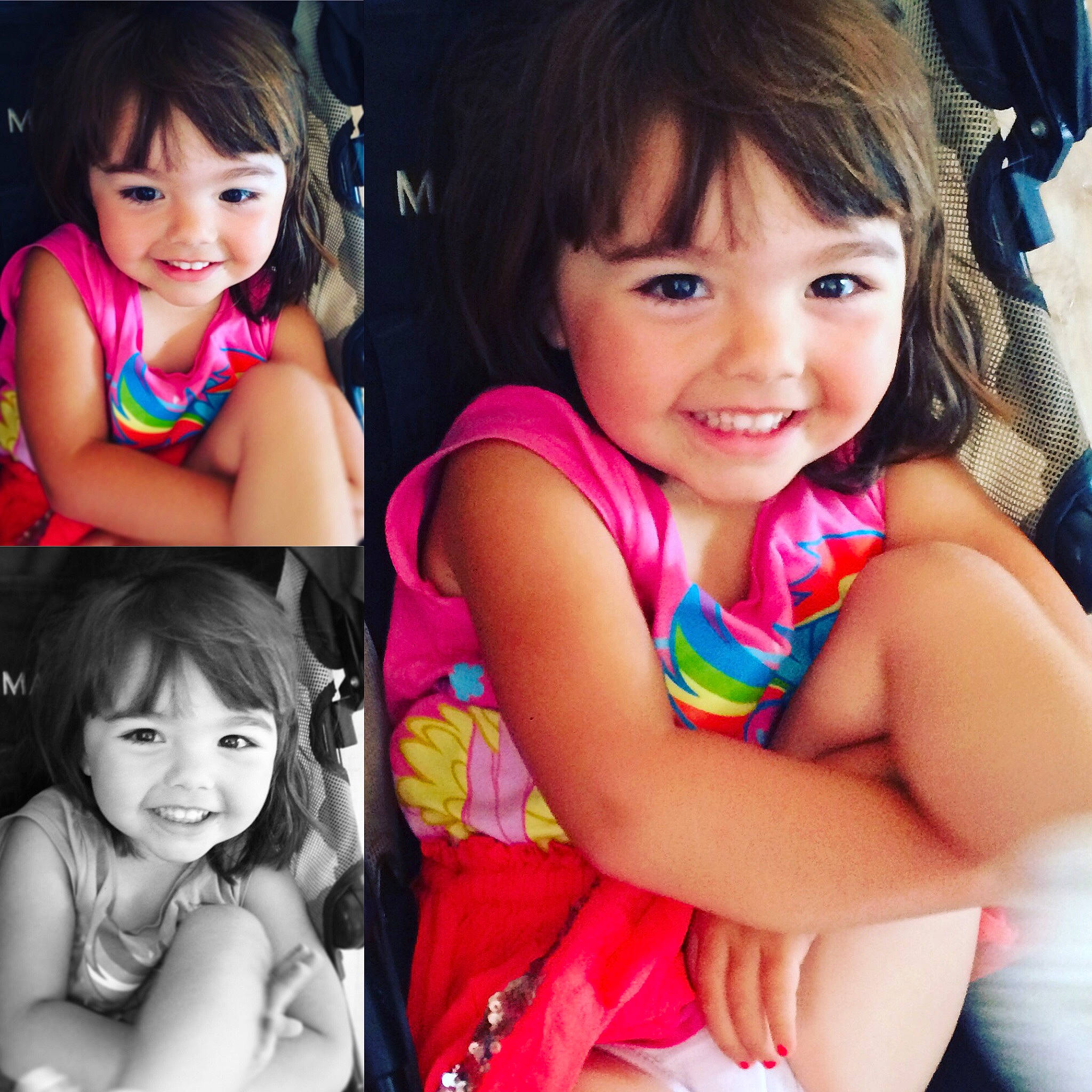 Ellie participe au concours pour gagner de l'argent avec cette photo : arm, baby, baby_toddler_clothing, cheek, child, child_model, eye, happy, iris, joy, mouth, person, pink, skin, toddler