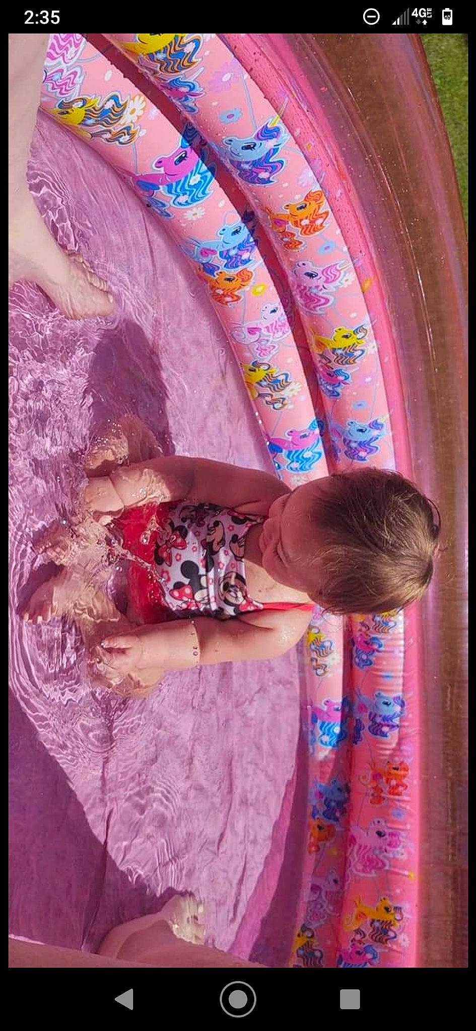 Naleyah joined the competition — help win amazing prizes! child, circle, fun, happy, human_body, human_leg, leisure, magenta, pattern, peach, person, pink, purple, recreation, room, thigh, toddler, tree, visual_arts