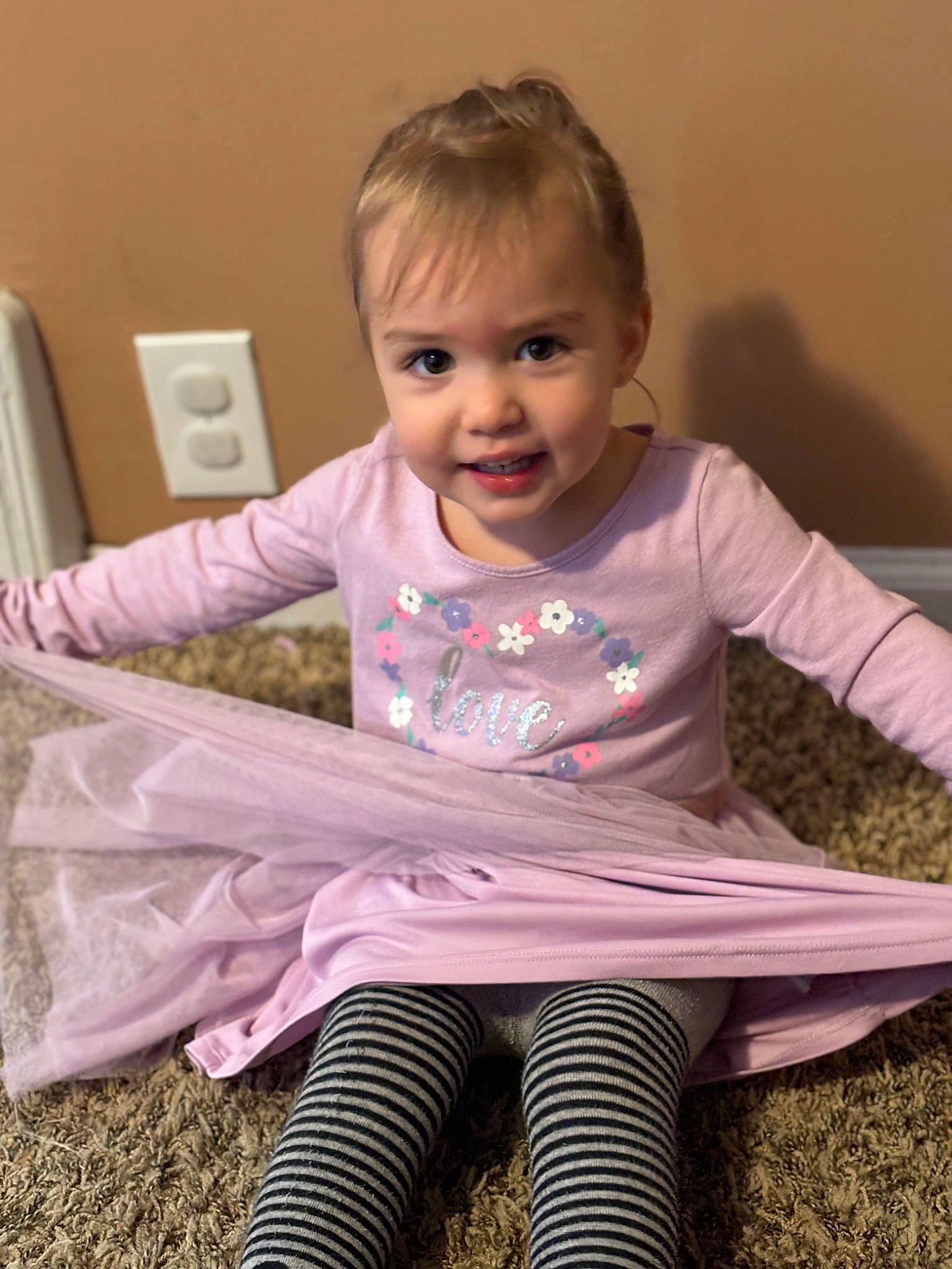 Lumeda joined the competition — help win amazing prizes! baby_toddler_clothing, beauty, blond, cheek, child, comfort, finger, fun, hairstyle, happy, head, iris, joy, person, pink, purple, sitting, skin, sleeve, smile