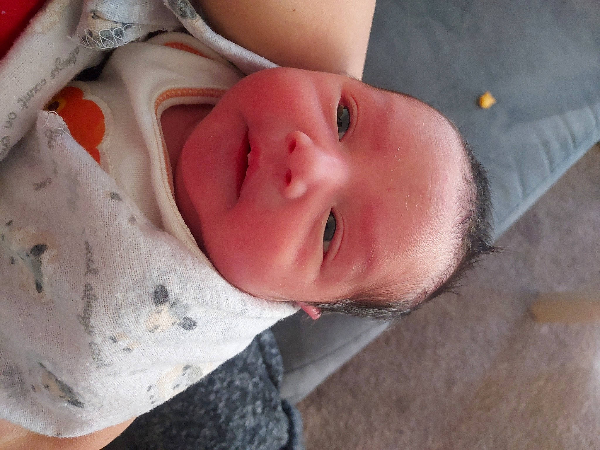 Ricardo joined the competition — help win amazing prizes! baby, baby_products, baby_toddler_clothing, cheek, chest, child, comfort, eyelash, fun, happy, hat, linens, lip, nose, pattern, person, skin, smile, toddler