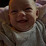 Riverlyn is registered to the contest to win money with this photo: baby, infant, smile, dimple, pacifier, clothing, ribbed, blanket, cozy, happy, cute, portrait, child, face, skin, arm, indoors, soft, young, expression