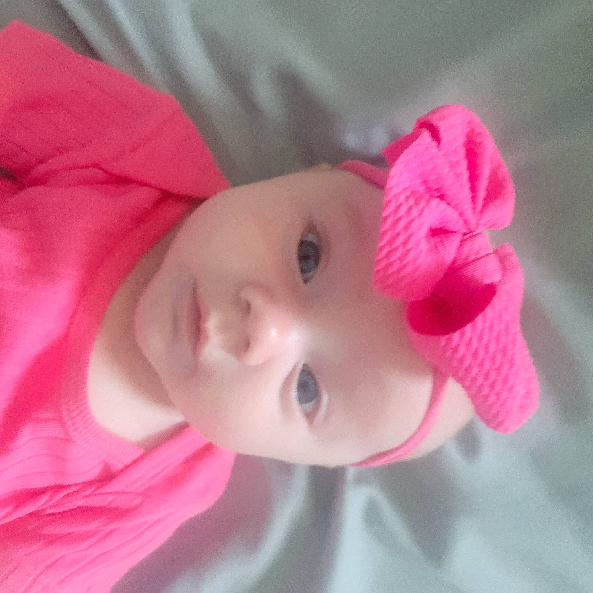 Kinsley joined the competition — help win amazing prizes! baby, baby_products, baby_toddler_clothing, cap, carmine, cheek, child, eyelash, fashion_accessory, hat, headgear, headwear, lip, magenta, nose, person, petal, pink, plant, skin