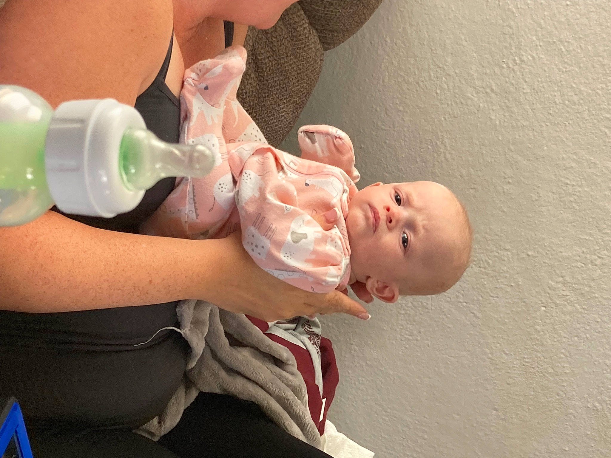 Kaiah Morris joined the competition — help win amazing prizes! arm, baby, baby_bottle, baby_toddler_clothing, bottle, drinkware, eyelash, finger, fluid, gesture, hand, health_care, joint, nail, person, plastic_bottle, service, skin, toddler, water