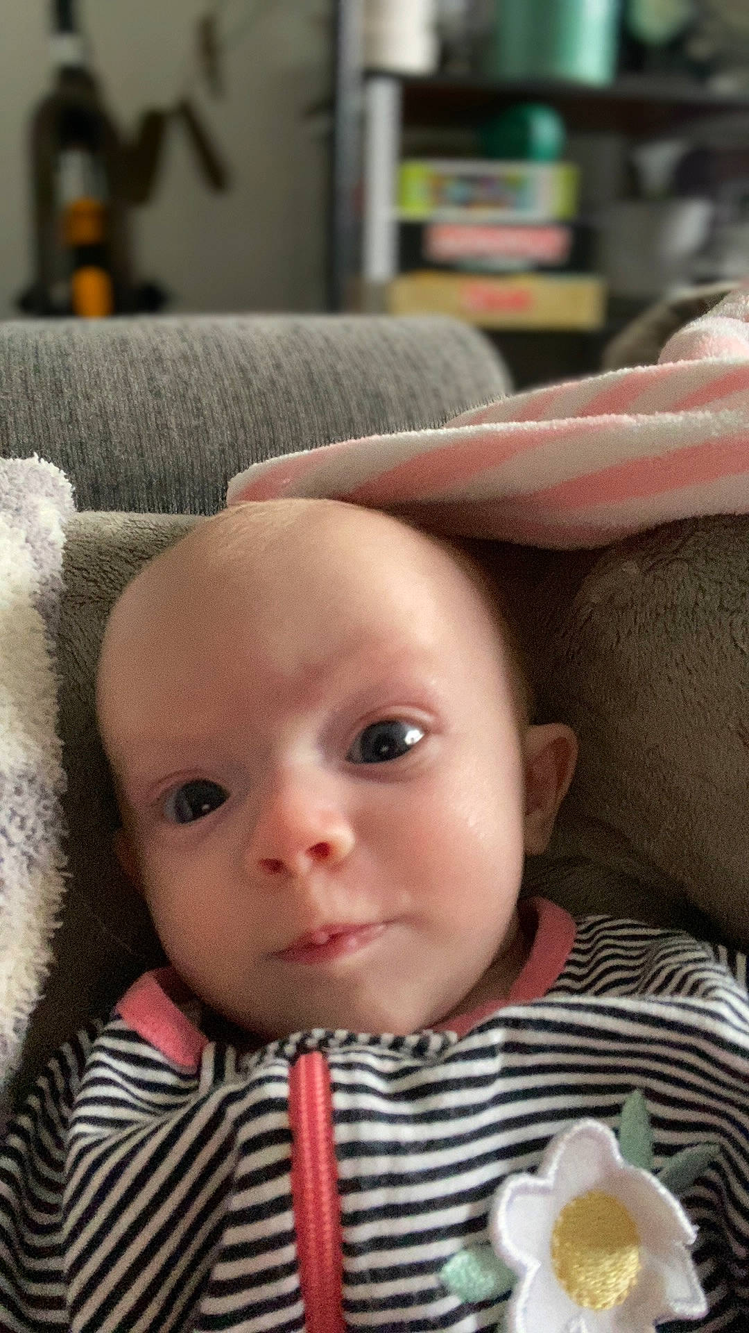 Kaiah Morris is registered to the contest to win money with this photo: baby, cap, cheek, child, coffee_cup, cup, eye, eyelash, fashion_accessory, fedora, hat, iris, lip, nose, person, serveware, skin, spoon, tableware, toddler