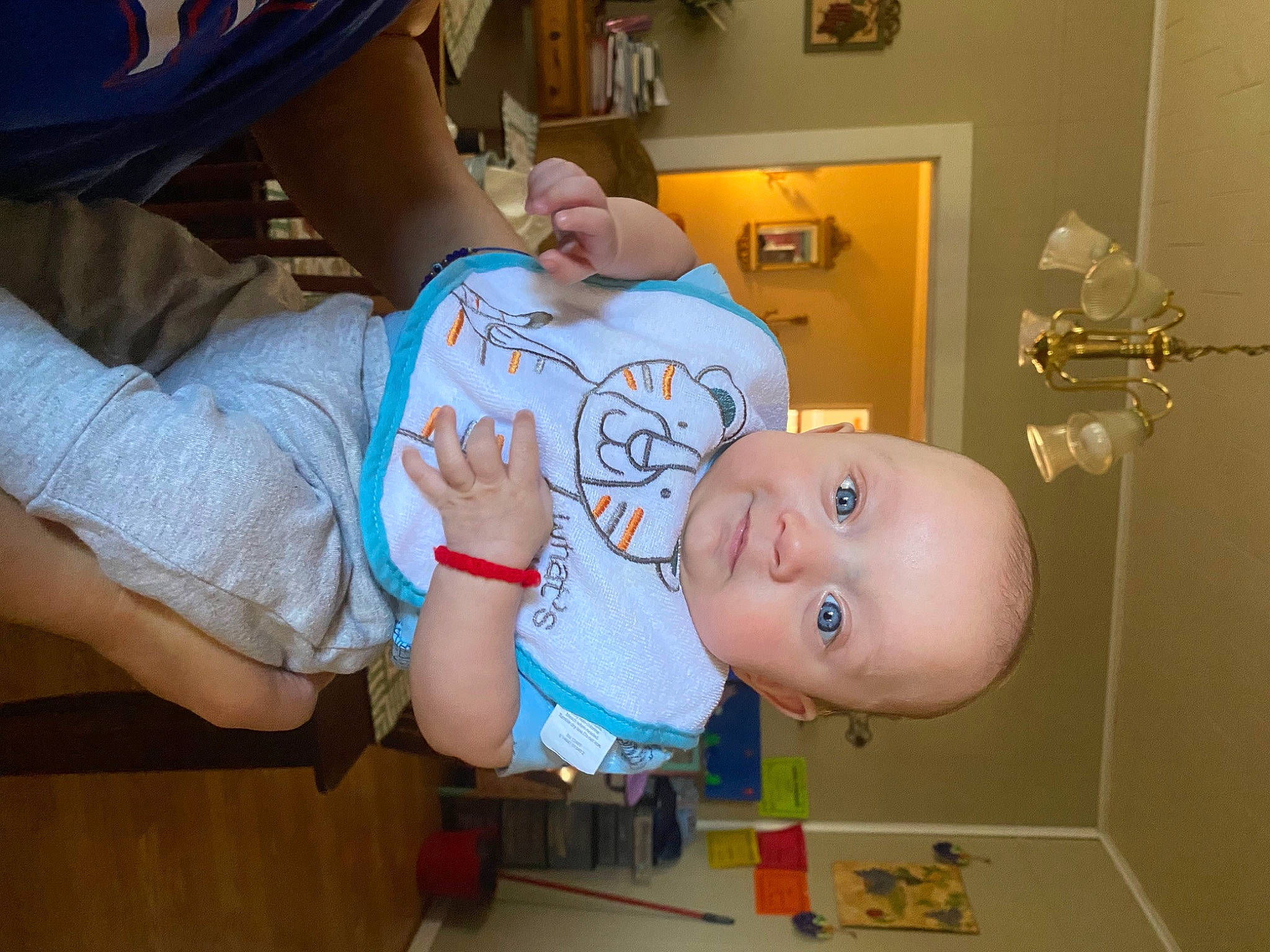 Daniel is registered to the contest to win money with this photo: abdomen, arm, baby, baby_toddler_clothing, child, comfort, elbow, facial_expression, finger, fun, gesture, happy, houseplant, mouth, person, picture_frame, smile, t_shirt, thigh, toddler