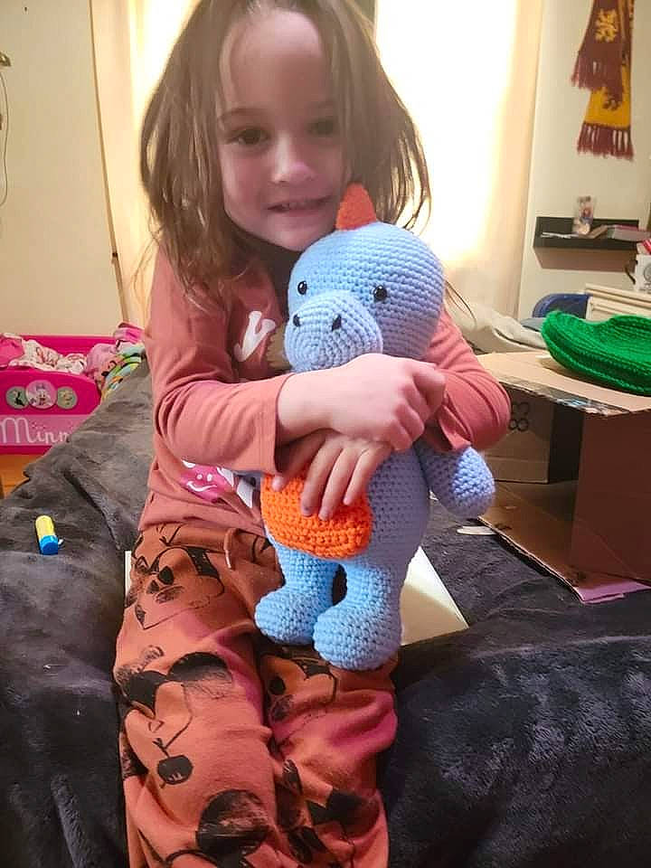 Harper Grace is registered to the contest to win money with this photo: baby_toddler_clothing, baby_toys, child, comfort, fawn, finger, fur, joy, lap, linens, pattern, person, plush, room, sitting, smile, stuffed_toy, t_shirt, thumb, toddler