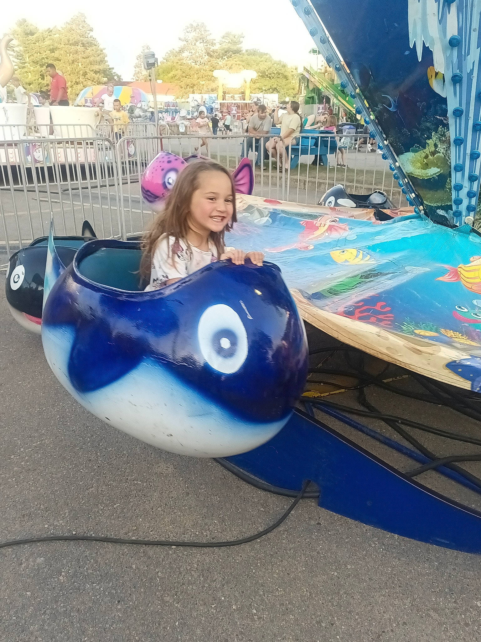 Harper Grace joined the competition — help win amazing prizes! amusement_park, amusement_ride, chute, city, electric_blue, fun, games, happy, inflatable, joy, leisure, nonbuilding_structure, outdoor_play_equipment, outdoor_recreation, person, play, playground, recreation, sky, smile