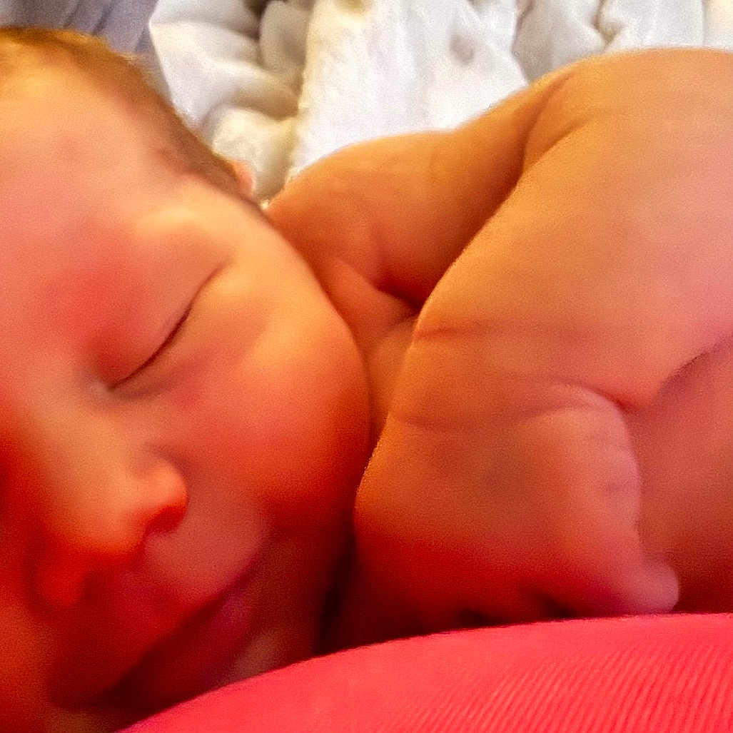 Kenzie Anne is registered to the contest to win money with this photo: baby, child, closeup, cozy, cute, face, fist, hand, infant, newborn, peaceful, pink, portrait, relax, rest, skin, sleeping, soft, toddler, warm