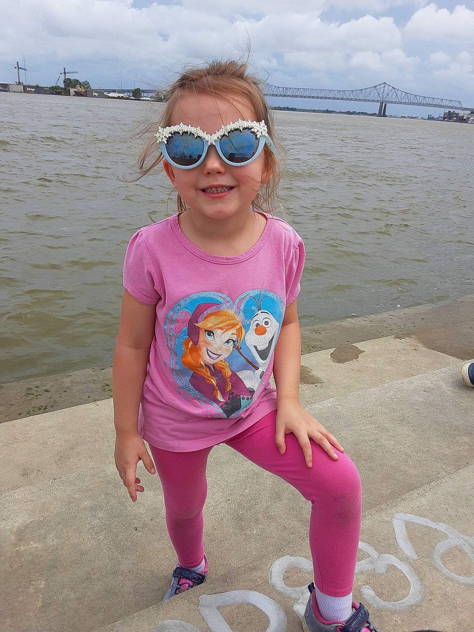 Amberly joined the competition — help win amazing prizes! baby_toddler_clothing, cloud, cool, eyewear, face, fun, goggles, happy, joy, leisure, person, pink, recreation, sky, sleeve, smile, summer, sunglasses, toddler, vision_care