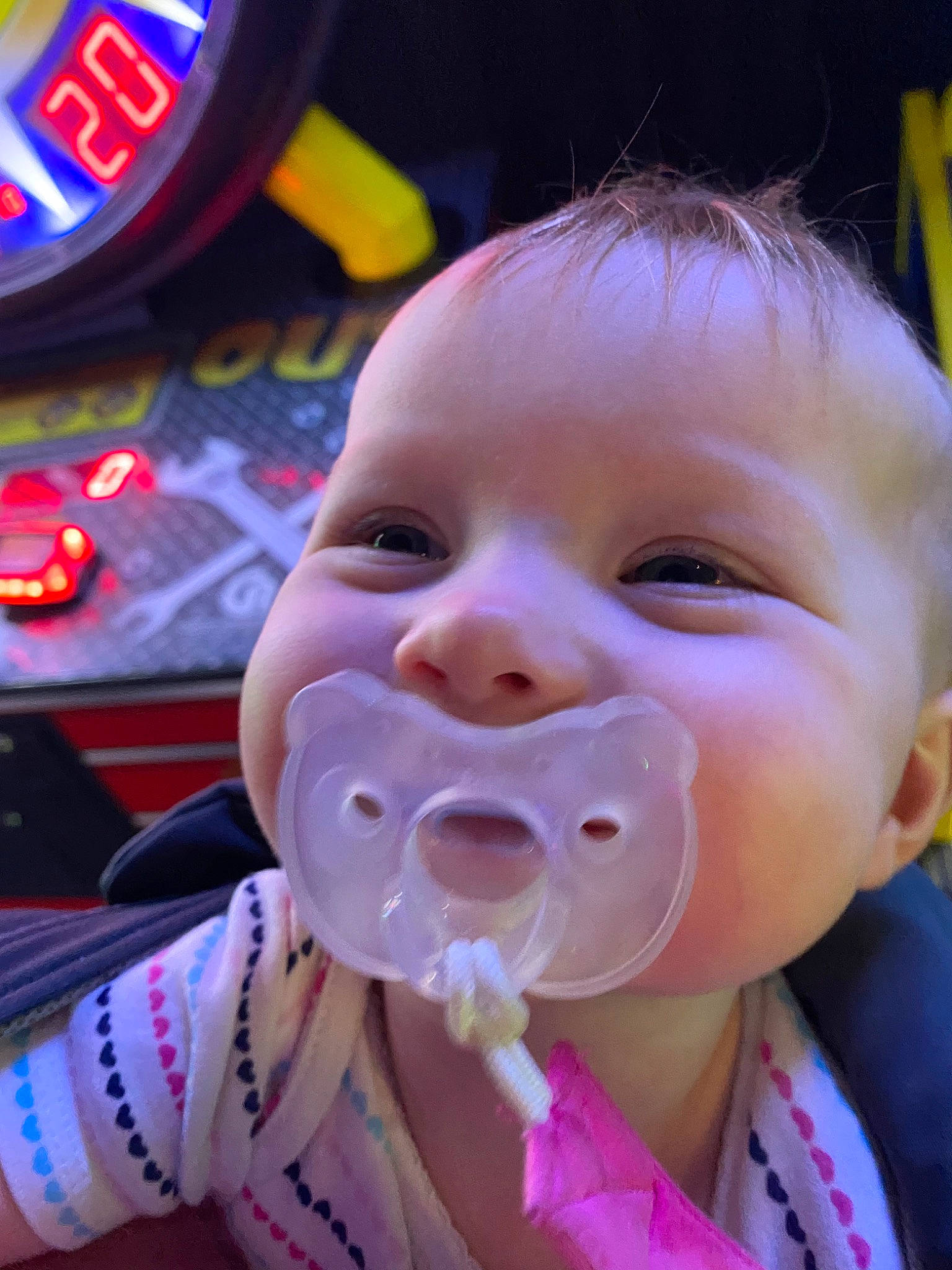 Banksley is registered to the contest to win money with this photo: baby, baby_toddler_clothing, beauty, cheek, child, ear, eyebrow, eyelash, fun, happy, iris, leisure, lip, mouth, nose, person, pink, skin, smile, toddler