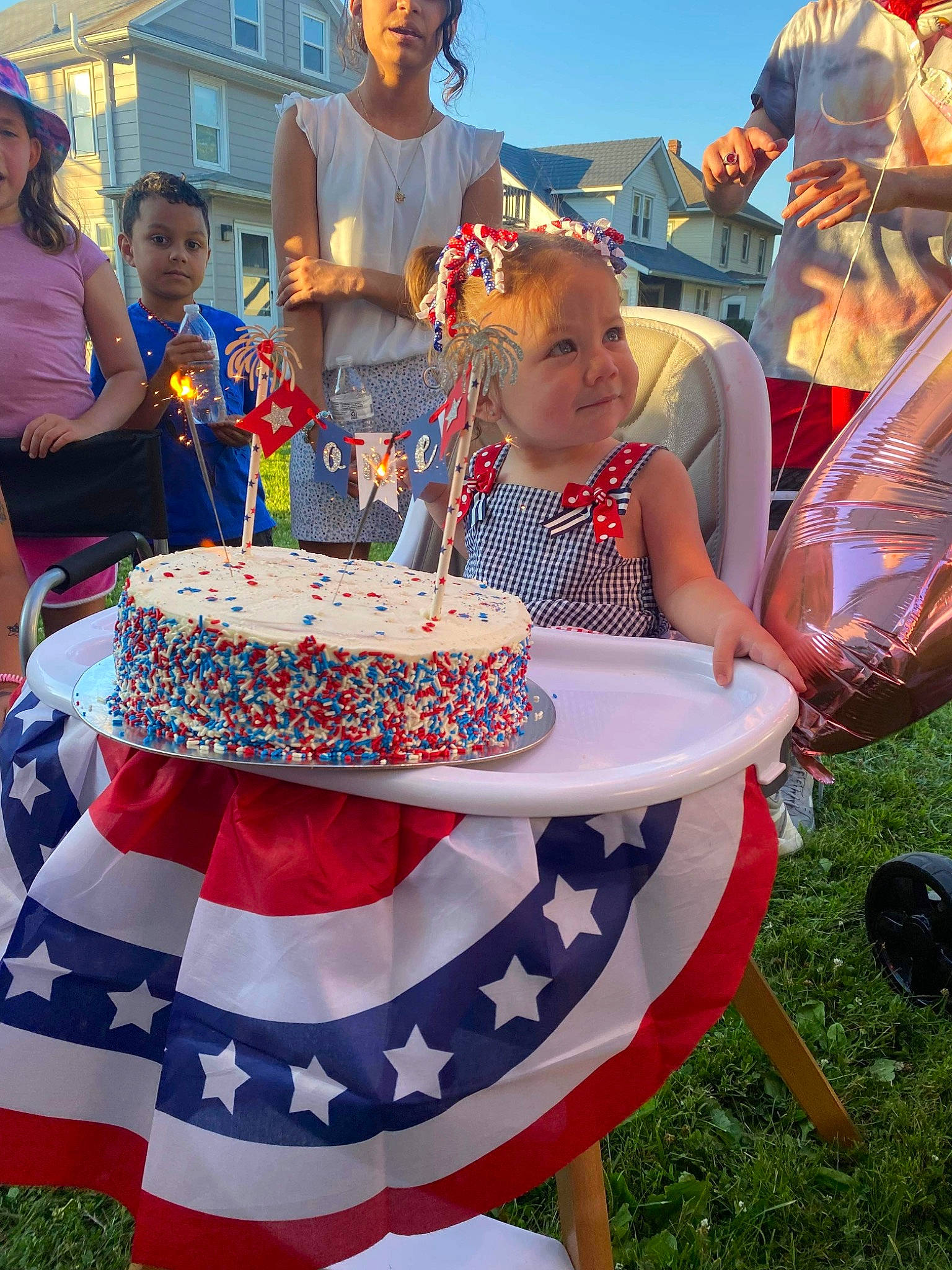 Nia is registered to the contest to win money with this photo: baked_goods, birthday, birthday_cake, cake, cake_decorating, cake_decorating_supply, chair, cuisine, dessert, event, food, icing, joy, leisure, person, recreation, shorts, sugar_cake, summer, t_shirt