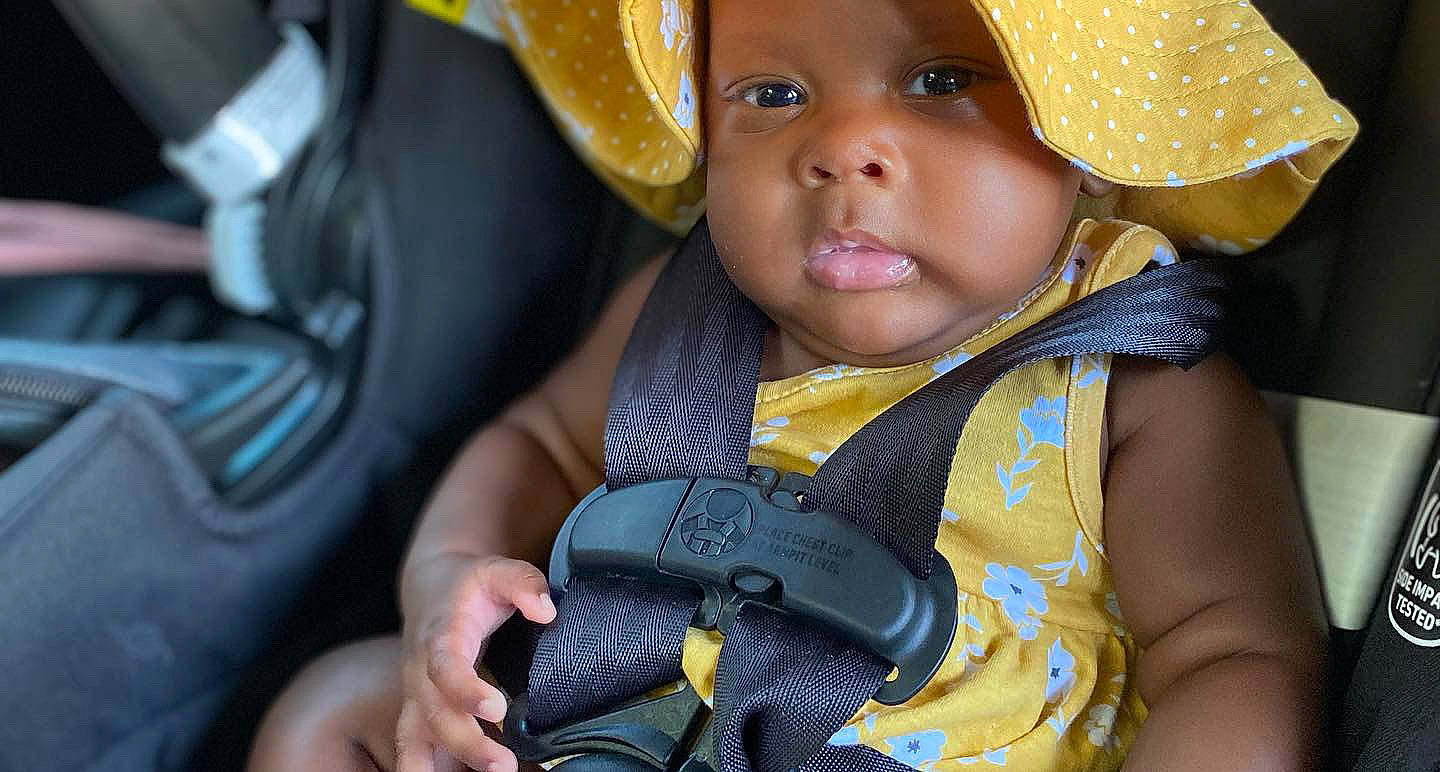 Kaylie is registered to the contest to win money with this photo: baby, baby_toddler_clothing, cap, child, costume_hat, eye, finger, hand, happy, hat, headgear, headwear, lip, nose, organ, person, personal_protective_equipment, product, skin, sun_hat