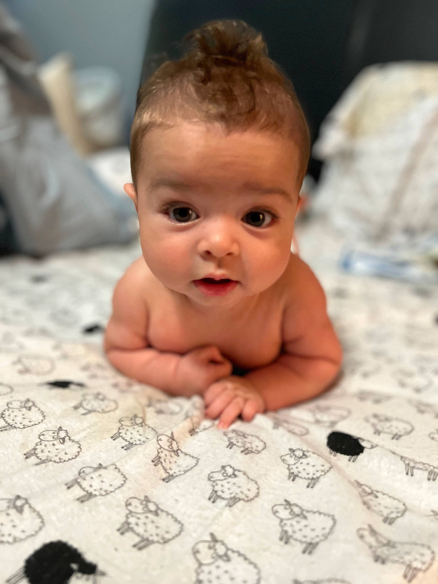 Ryker is registered to the contest to win money with this photo: adaptation, arm, baby, cheek, eyebrow, eyelash, facial_expression, finger, floor, flooring, forehead, gesture, hairstyle, happy, iris, lip, mouth, nose, person, product