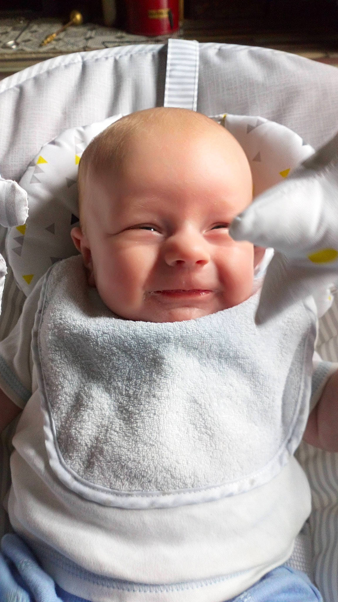 Benny joined the competition — help win amazing prizes! baby, cheek, child, head, lip, nose, person, skin, smile, toddler