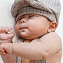 baby, sleeping, face, hand, arm, hat, clothing, skin, closeup, peaceful, cute, infant, portrait, sleeper, fingers, cheeks, soft, adorable, fashion, child