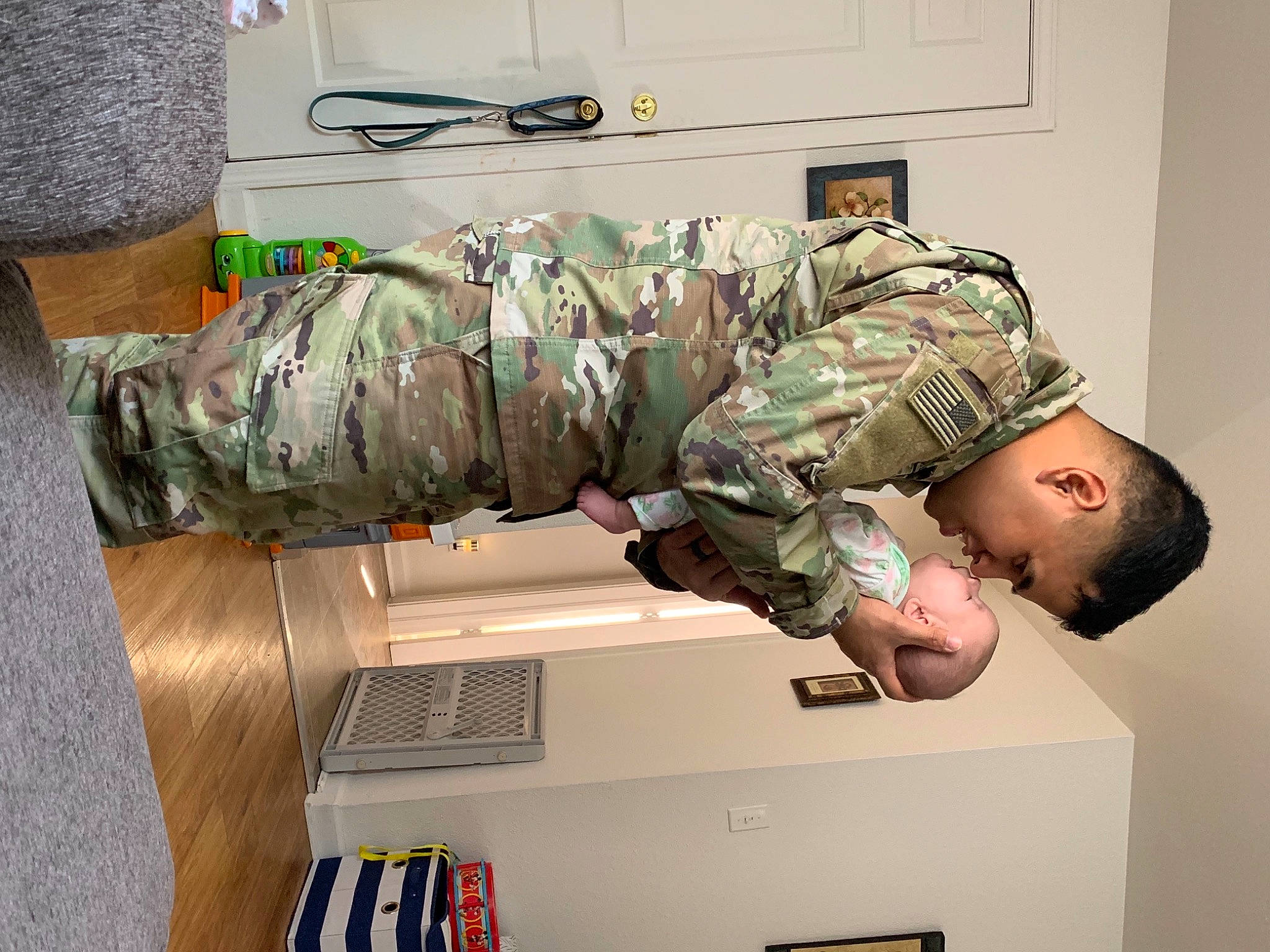 Alyson joined the competition — help win amazing prizes! arm, army, camouflage, infantry, job, machine, marines, military, military_camouflage, military_officer, military_organization, military_person, military_uniform, non_commissioned_officer, pattern, person, security, service, soldier, t_shirt