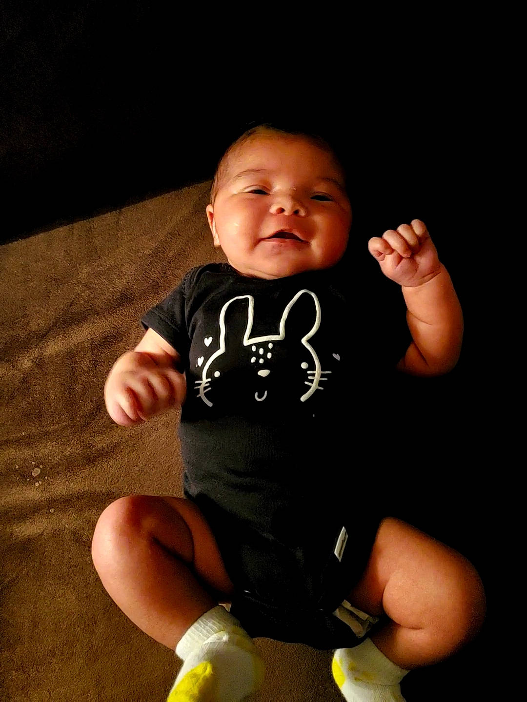 Isabell joined the competition — help win amazing prizes! arm, baby, baby_toddler_clothing, beauty, cheek, comfort, finger, flash_photography, fun, happy, human_leg, knee, leg, person, product, sleeve, smile, sock, t_shirt, thigh