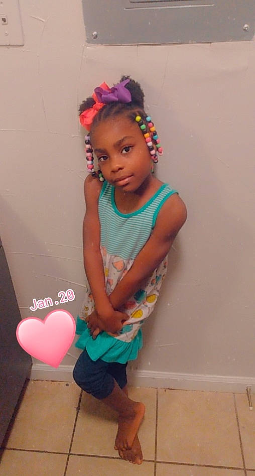 Zarriah joined the competition — help win amazing prizes! baby_toddler_clothing, balloon, child, dress, face, fashion_design, flooring, fun, hair, happy, headband, headpiece, jewellery, magenta, person, pink, sandal, skin, t_shirt, thigh