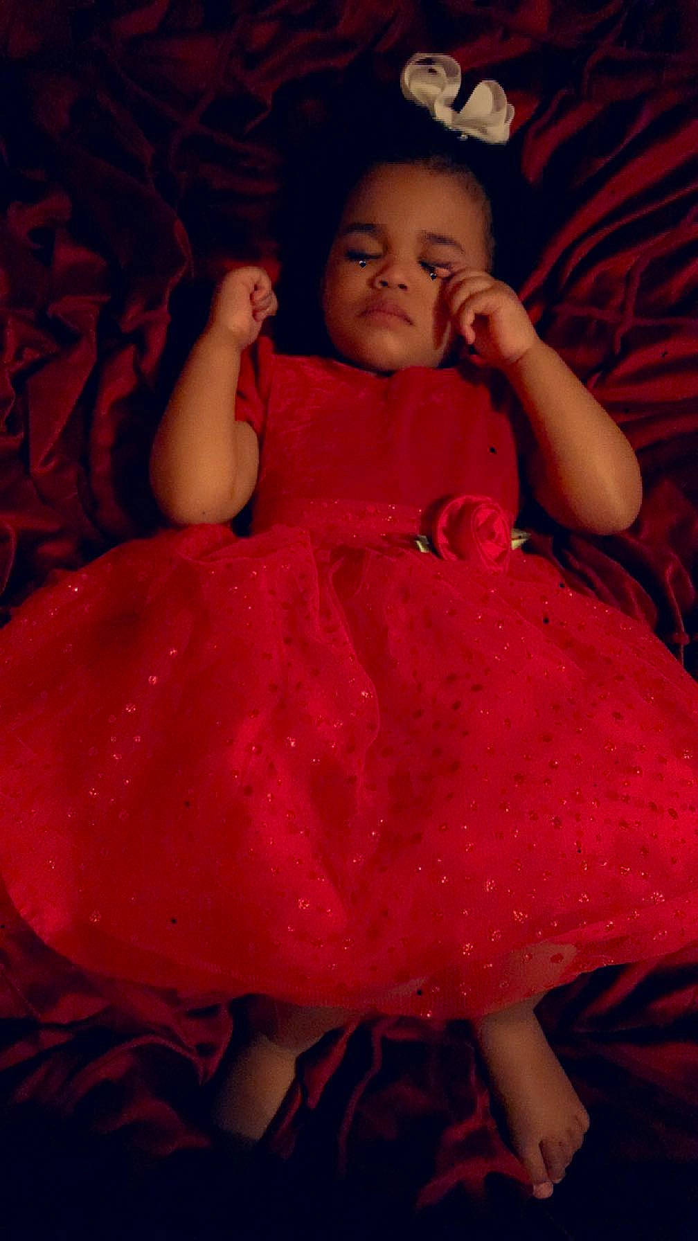 Ciara joined the competition — help win amazing prizes! baby_toddler_clothing, beauty, black_hair, comfort, dress, eye, finger, flash_photography, happy, head, lip, magenta, neck, organ, person, pink, skin, sleeve, textile, thigh