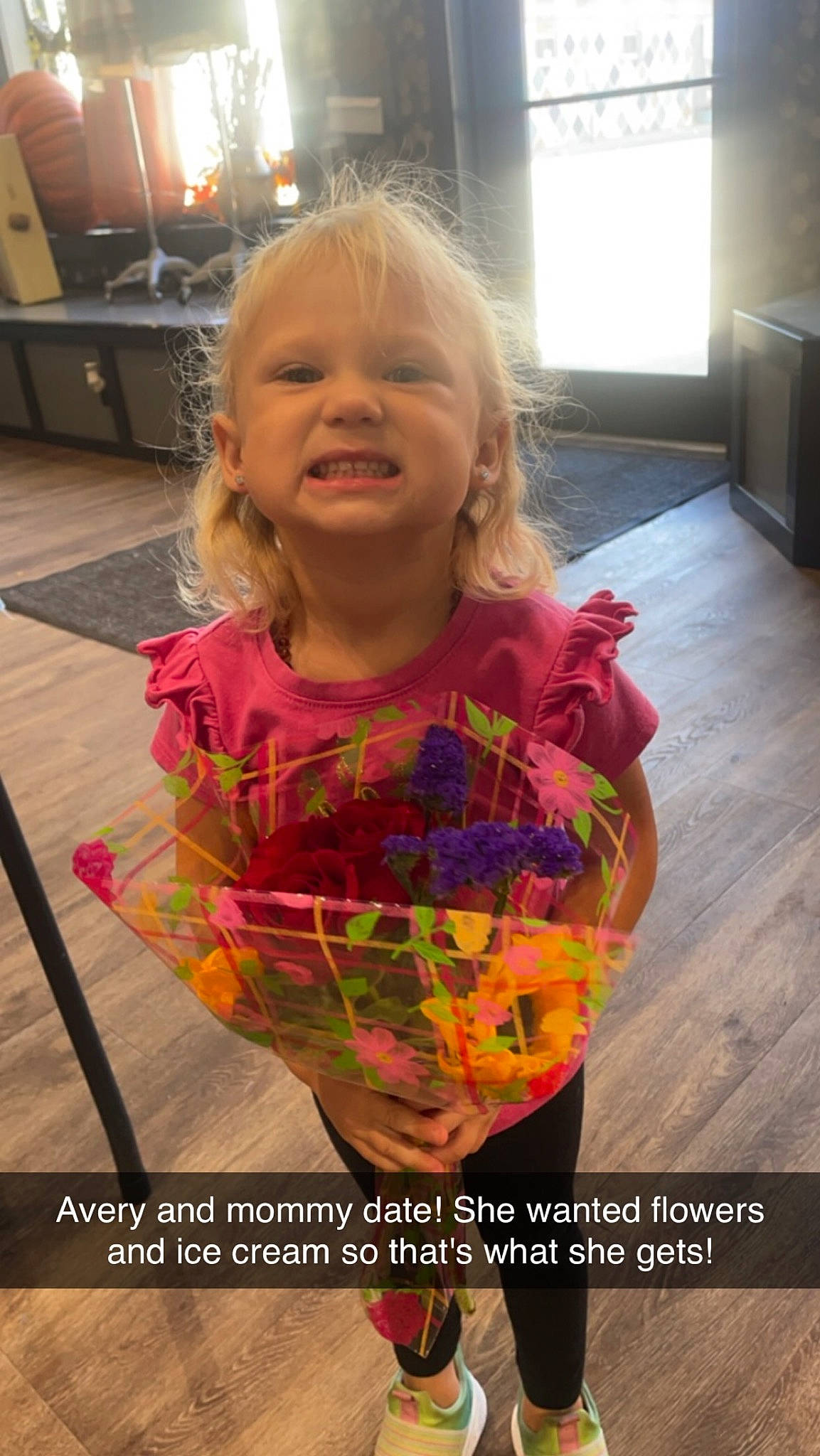 Avery joined the competition — help win amazing prizes! baby_toddler_clothing, cheek, child, eye, face, fun, hair, hairstyle, happy, head, human_body, iris, joy, mouth, nose, person, skin, sleeve, smile, standing